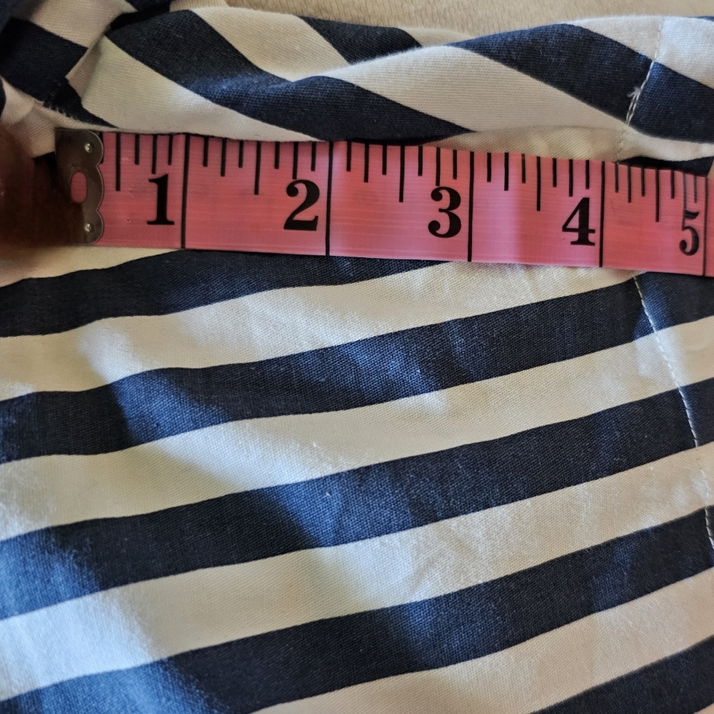 Nautical-themed Striped Men's Romper - Picture 3 of 5